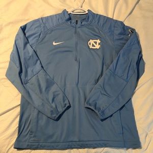 north carolina nike quarter zip